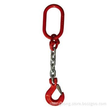 G80 Chain Sling, Available with Single, Two, Three and Four Legs, Different Working Load